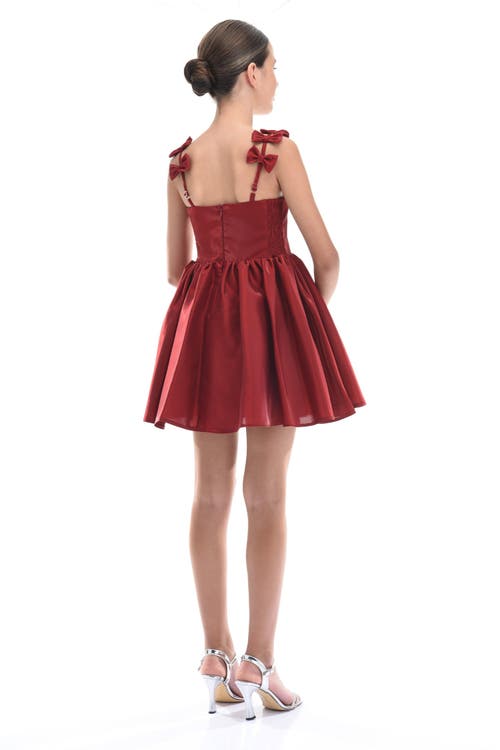 Tulleen Dumont Dress In Red