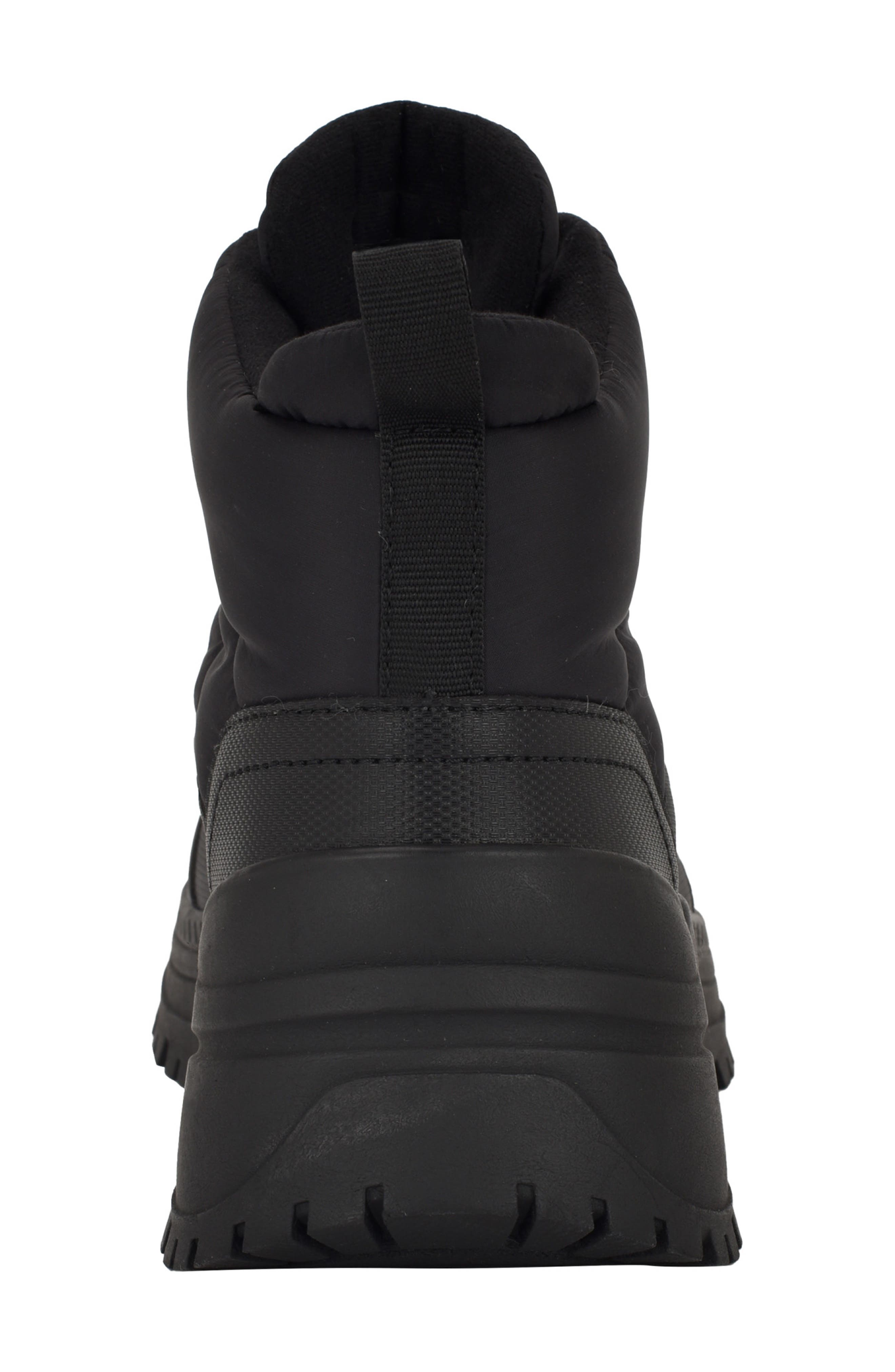 Calvin Klein Noanne Quilted Winter Boot, Alternate, color, Black