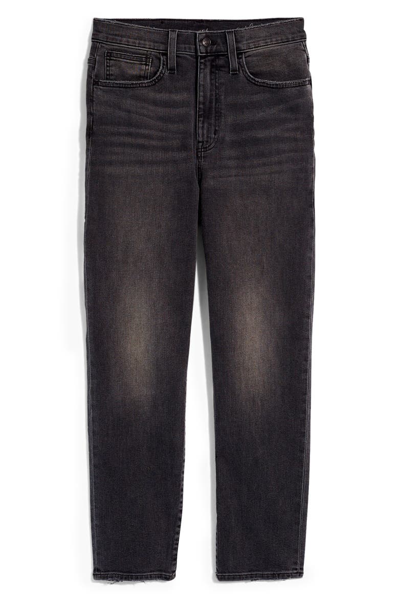 The Momjean Fray Ankle Jeans: Comfort Stretch Edition, Alternate, color, DUNSTABLE WASH
