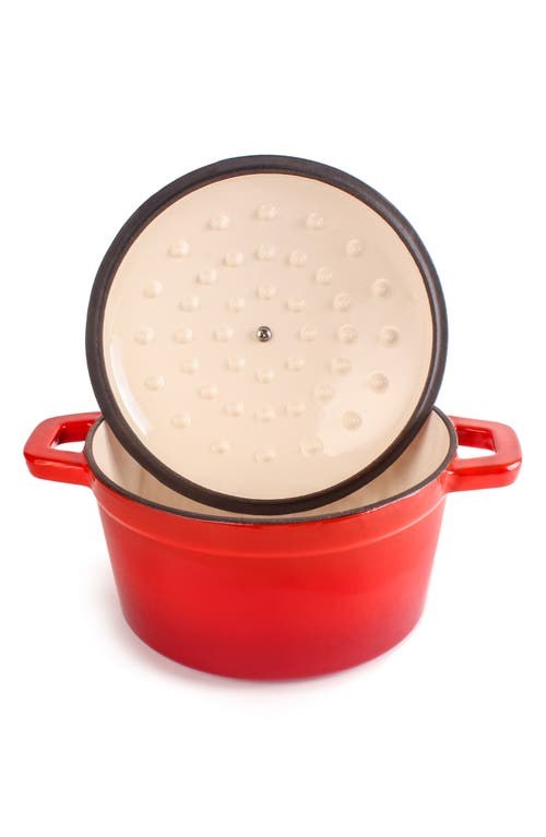 Berghoff Neo 3-piece 3-quart Cast Iron Set In Red