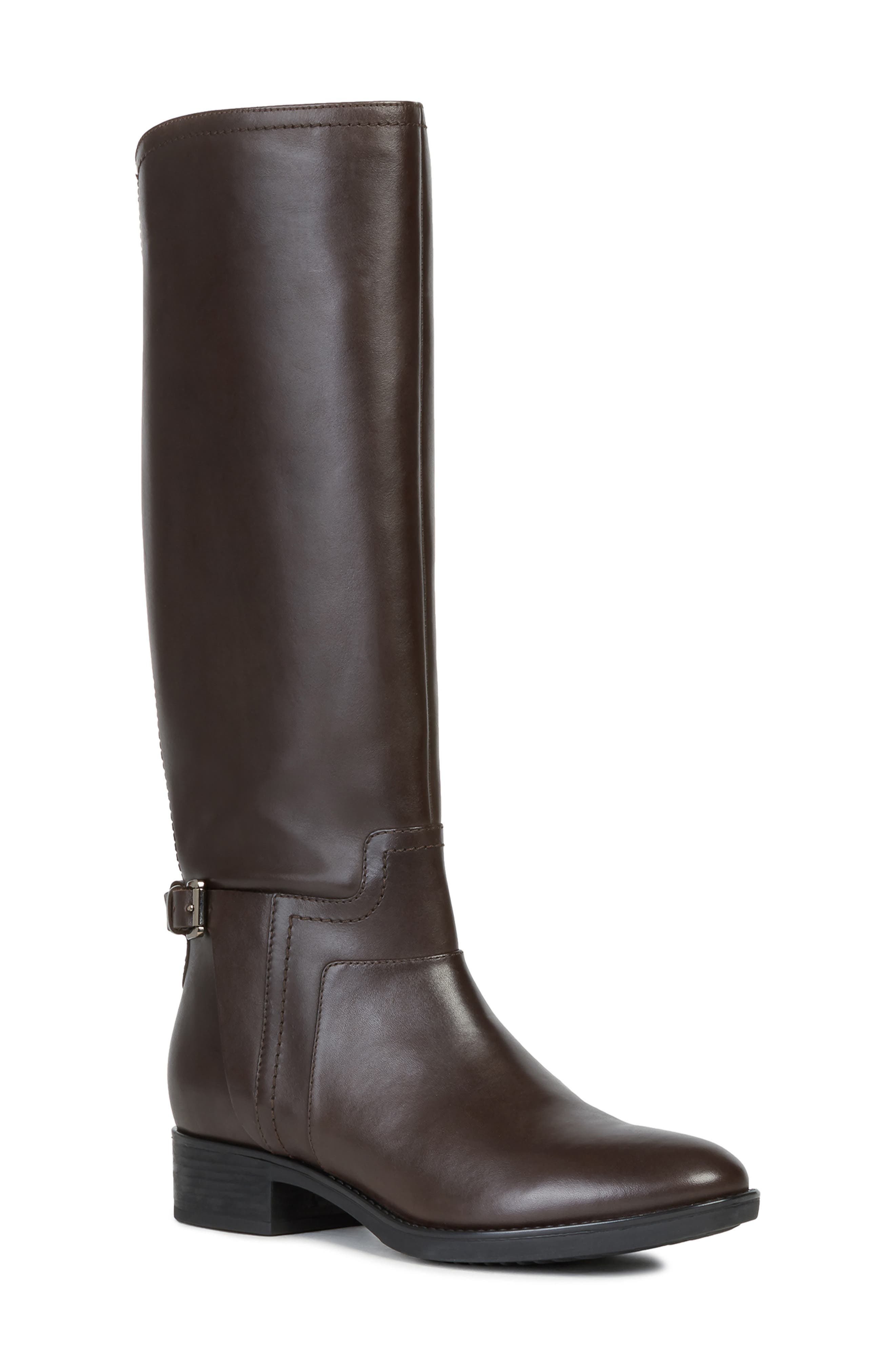 Felicity Knee High Boot, Main, color, COFFEE LEATHER