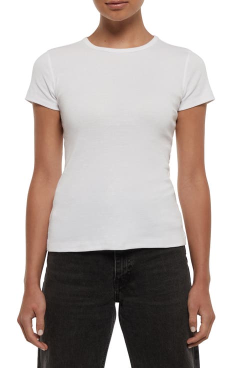 Cotton Crewneck T-Shirt