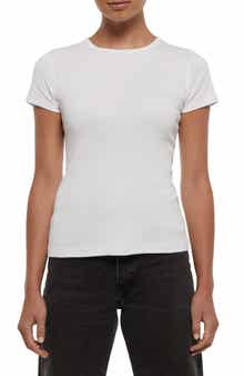 Three Dots Cotton Crewneck T-Shirt