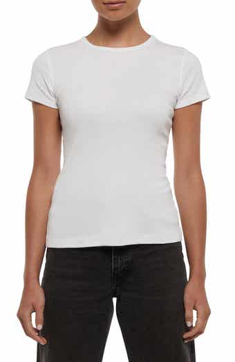 Three Dots Cotton Crewneck T-Shirt