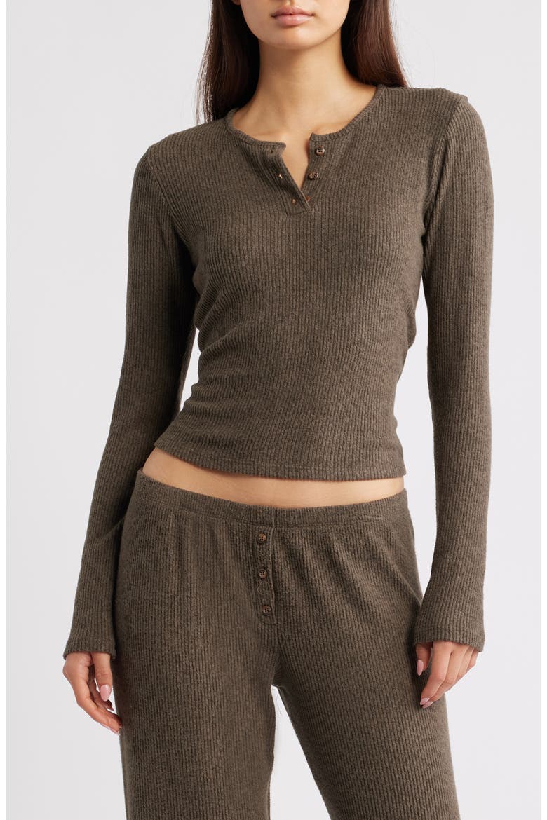 The Cameron Rib Henley (Women) | Nordstromrack