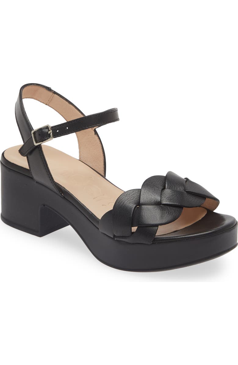 Wonders Platform Sandal, Main, color,
