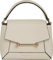 Strathberry Mini Mosaic Leather Top Handle Bag