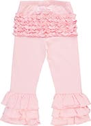 RuffleButts Baby/Toddler Girls Ruffle Flare Pants