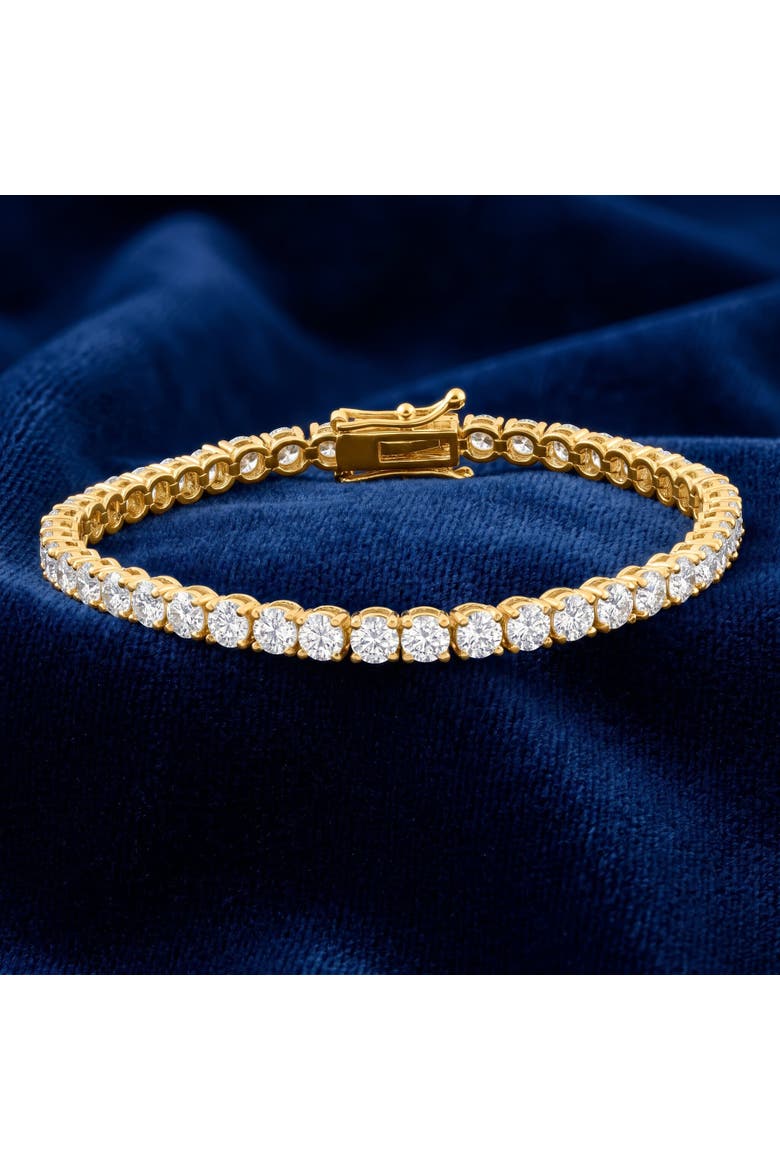 8.00ct Diamond Tennis Bracelet 14k Gold Lab Grown 7", Alternate, color, 14k White Gold