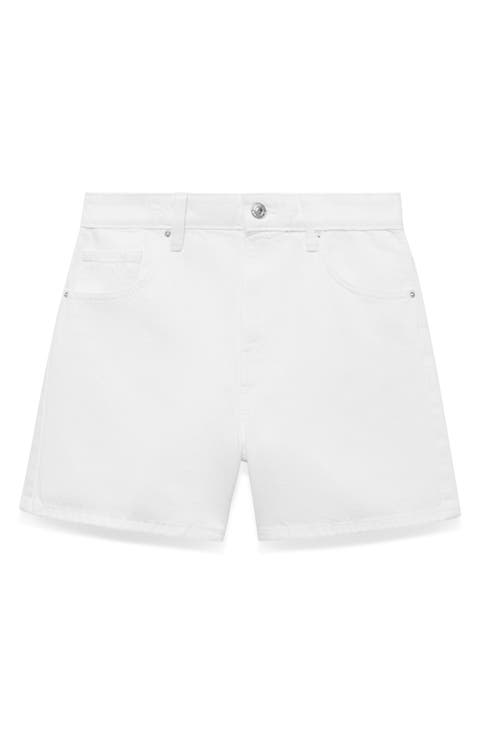 High Waist Denim Shorts (Regular & Plus)