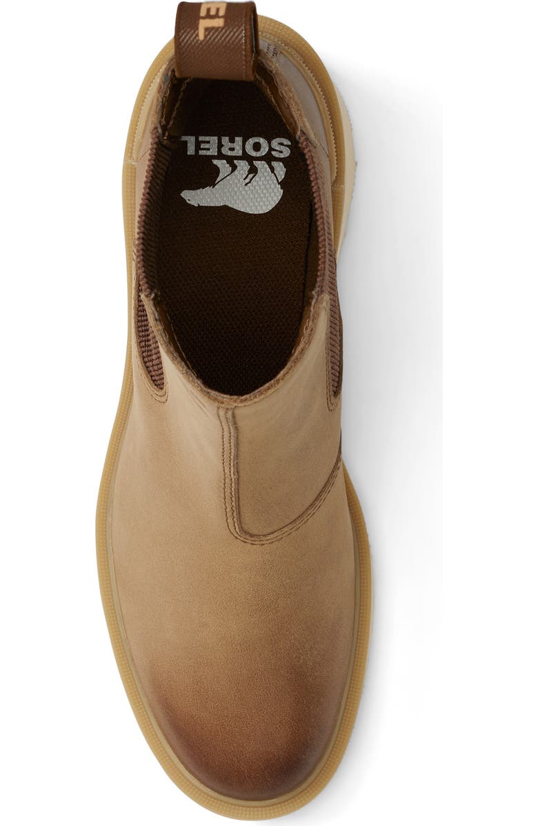 SOREL Hi-Line Waterproof Chelsea Boot, Alternate, color, Umber Ceramic