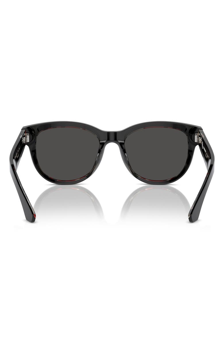 Burberry 54mm Round Sunglasses, Alternate, color, 