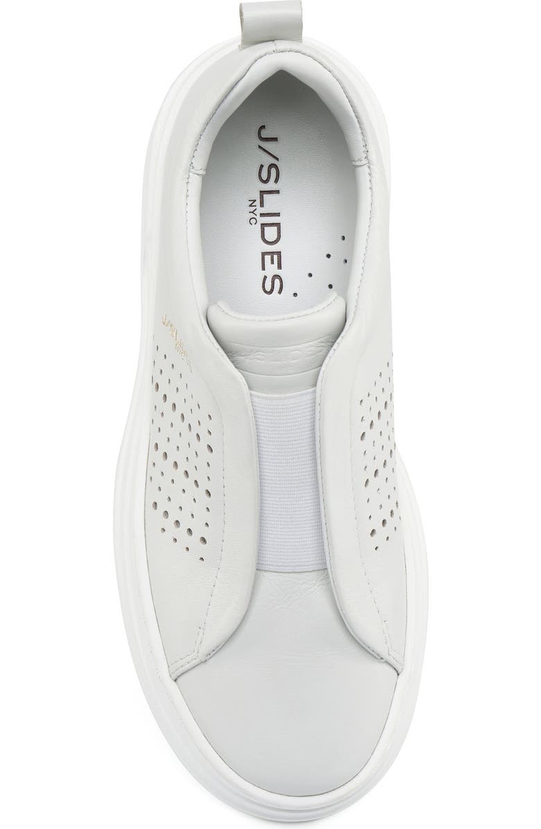JSlides Footwear Bella Sneaker, Alternate, color, White