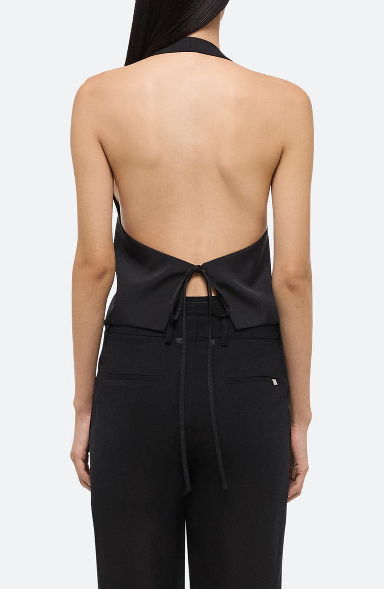 Helmut Lang Halter Vest, Alternate, color, Black