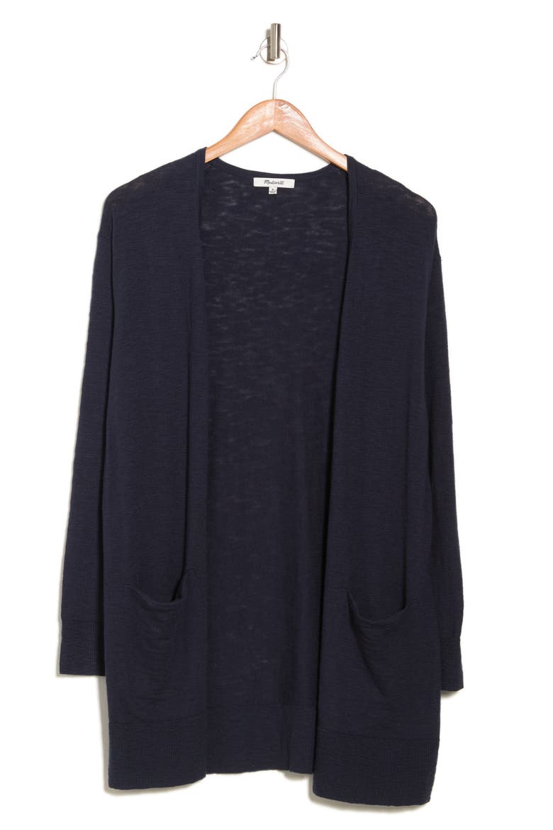 Summer Ryder Cardigan, Alternate, color, DARK BALTIC