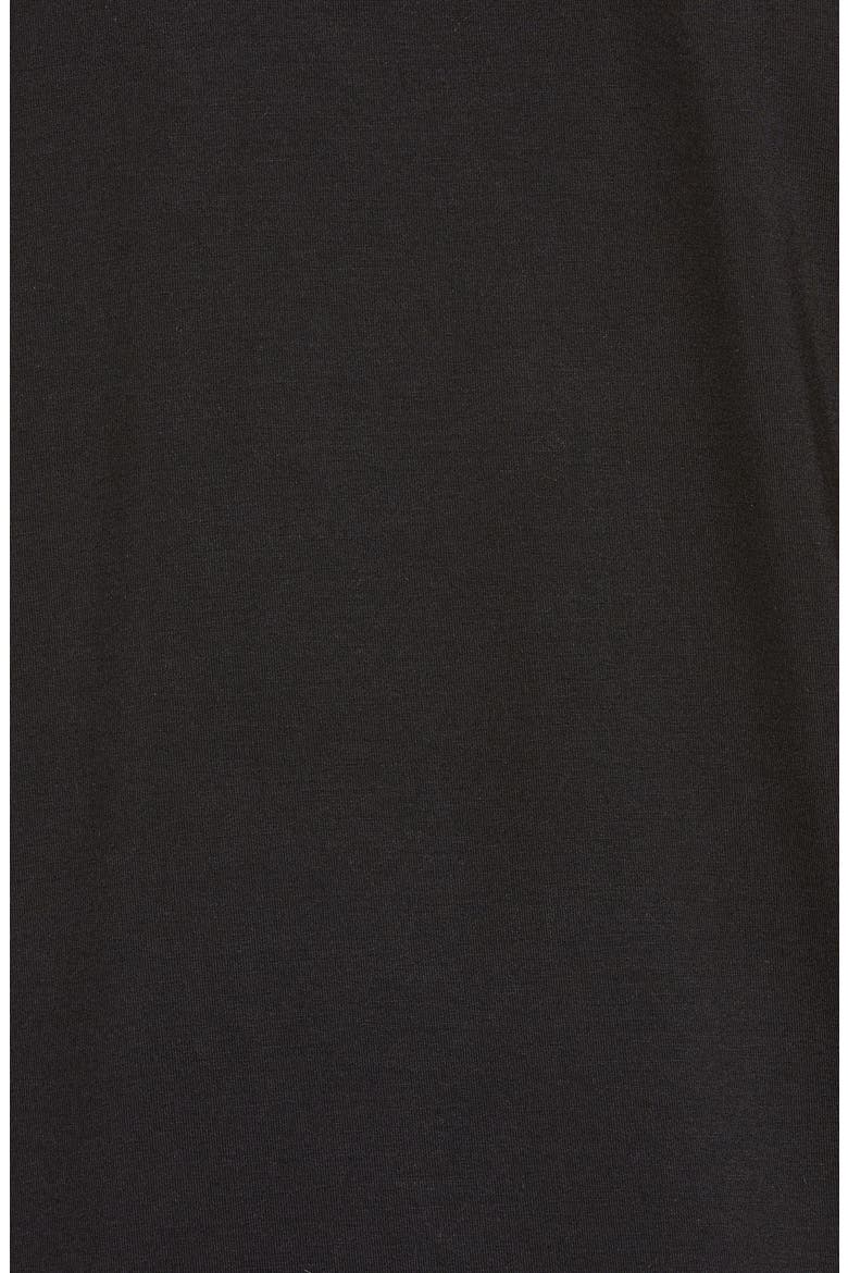 Moonlight Eco Crop Pajamas, Alternate, color, BLACK