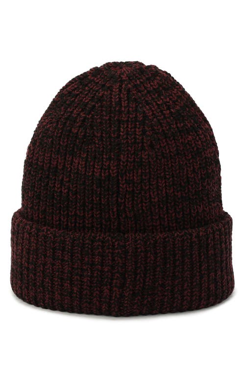 Allsaints Marled Wool Blend Rib Cuff Beanie