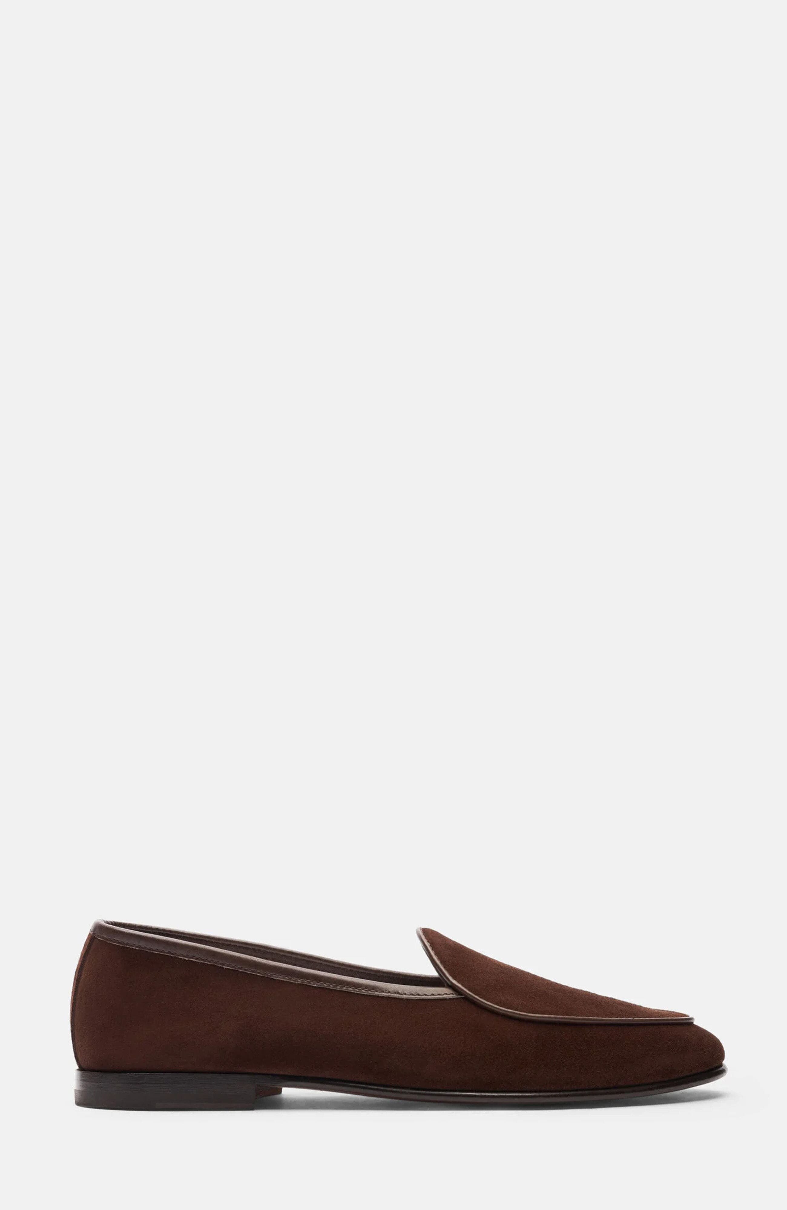 Nils Loafers, Alternate, color, Brown - Suede