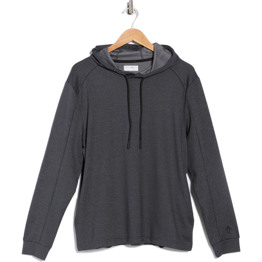 Original Penguin Sport Midweight Hoodie In Gray