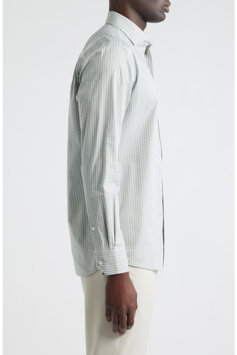 Crown Crafted Dante Button-Up Shirt, Alternate, color, LIGHT WILLOW