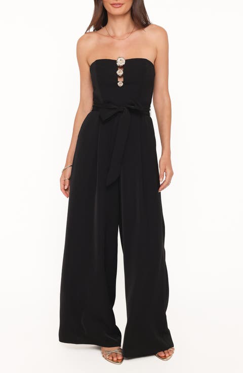 Rois Strapless Wide Leg Jumpsuit