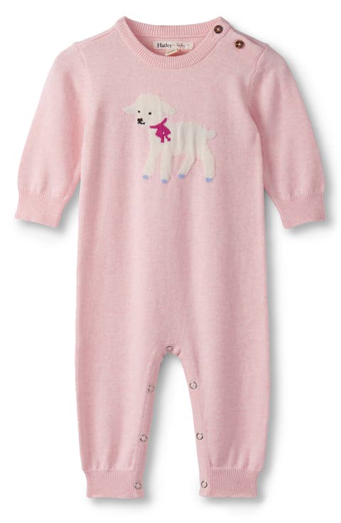 Sweet Lamb Sweater Romper (Baby)