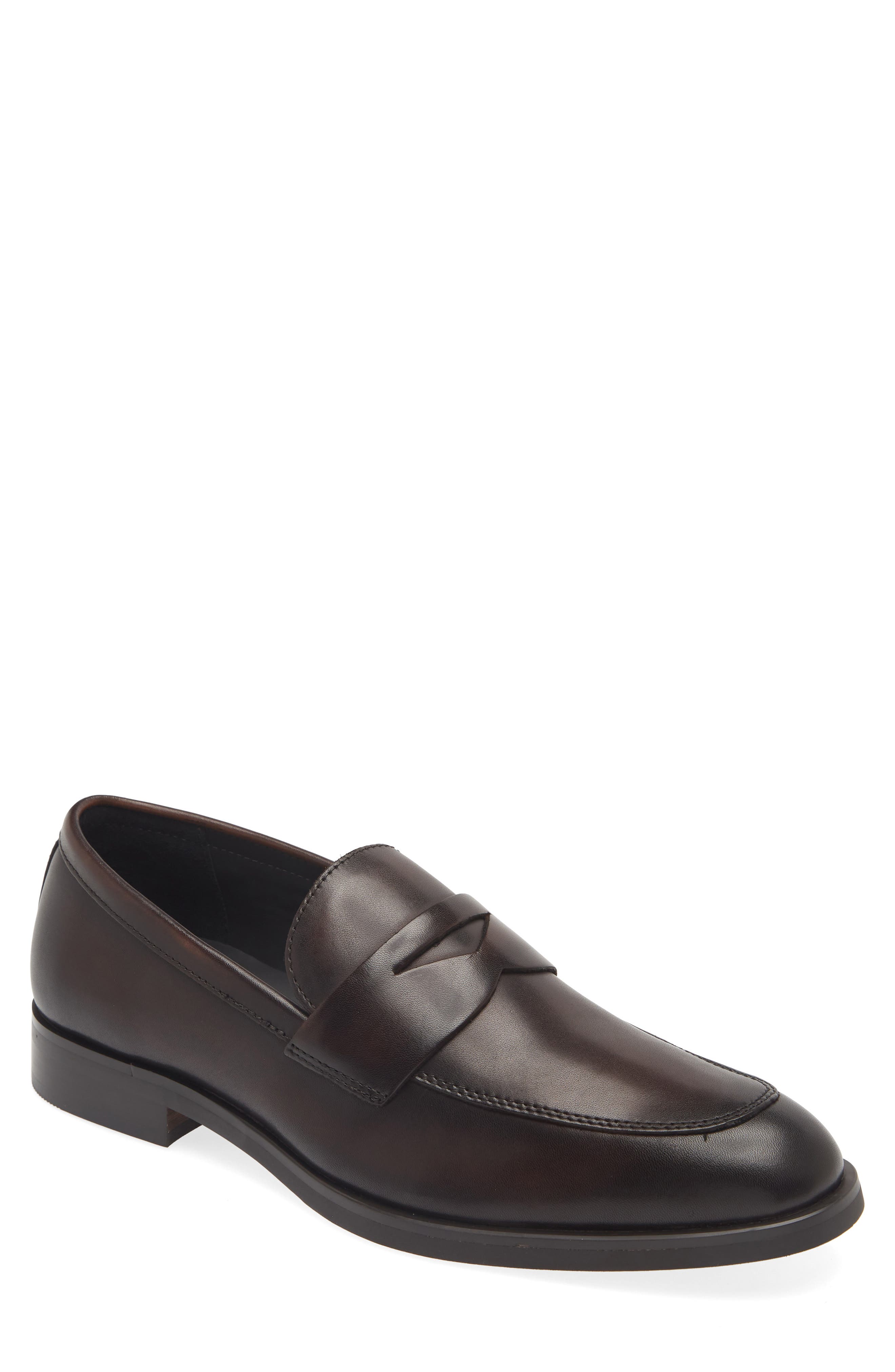 Edward Penny Loafer, Main, color, BROWN DARK