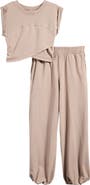 Free People FP Movement Hot Shot Crossover T-Shirt 
Joggers Set