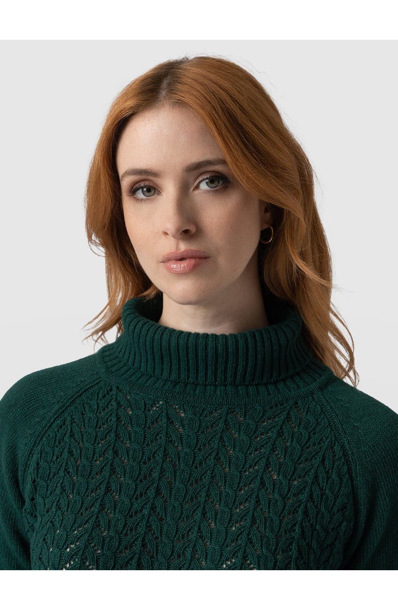 Saint + Sofia Greenwich Dress Long Sleeve, Alternate, color, Black