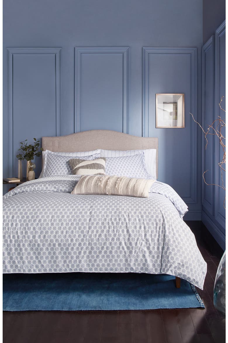 Tile Comforter & Sham Set, Main, color, BLUE