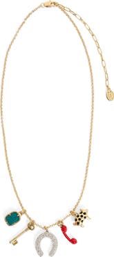Clare V. Gigi Charm Necklace