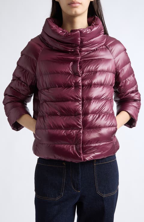 Sofia Iconic Down Crop Puffer Jacket