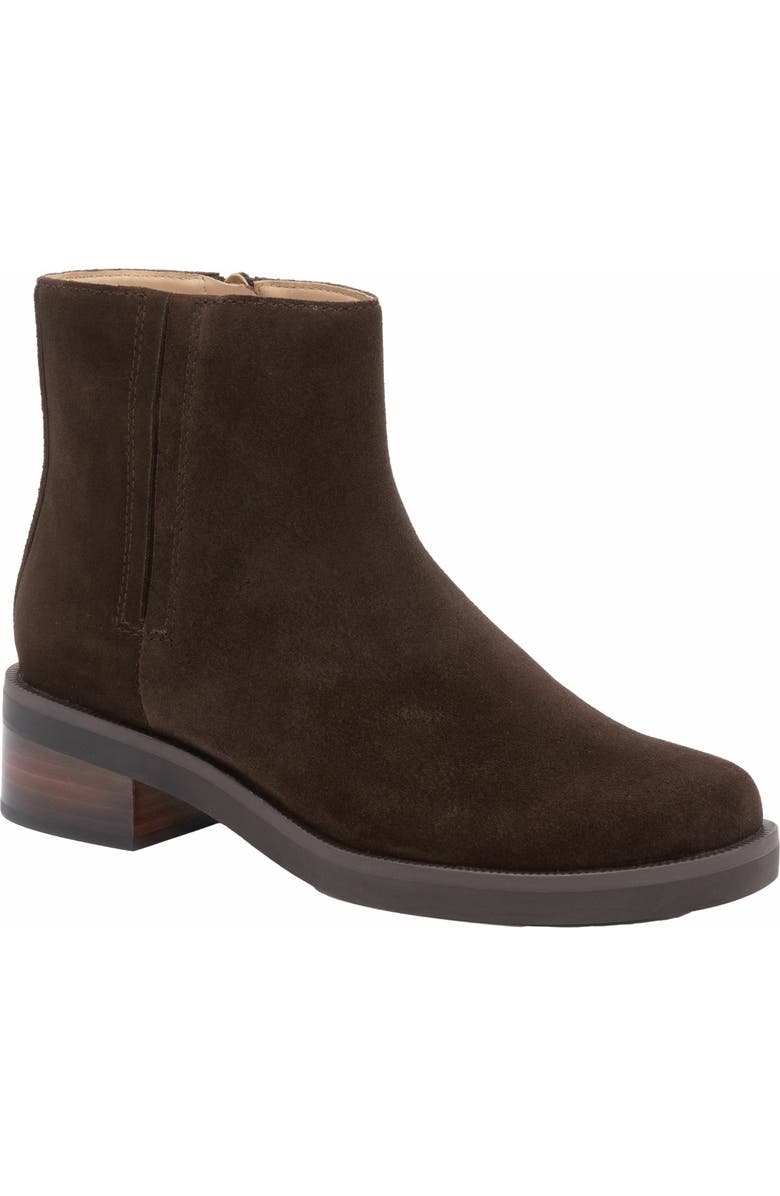 ABEO Traverse Ankle Bootie, Main, color, Dark Brown - Regular