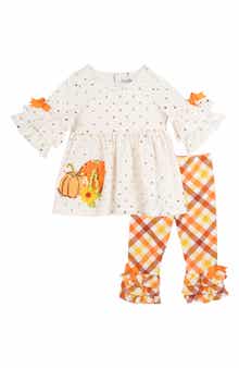 Harvest Plaid Top & Pants Set