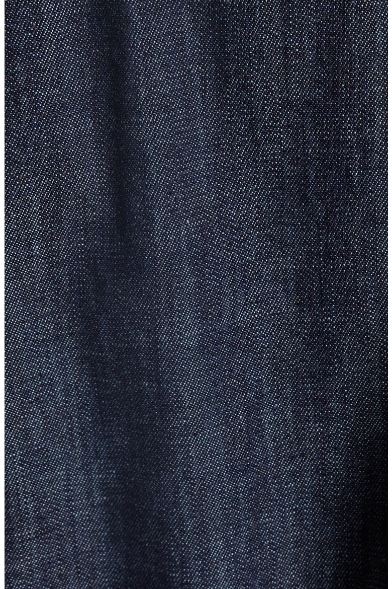 Belted Denim Popover Dress, Alternate, color, 4245 INDIGO