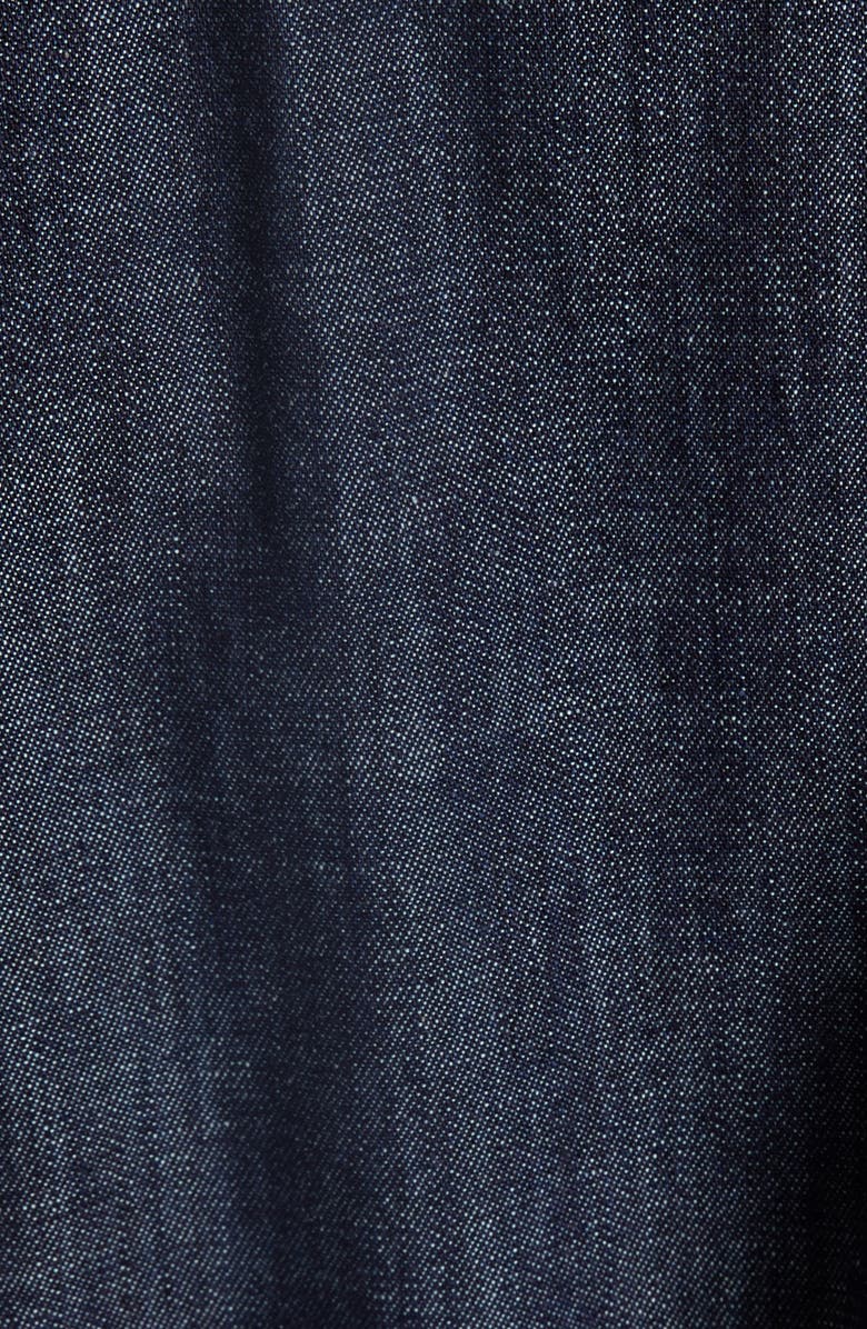 Bottega Veneta Belted Denim Popover Dress, Alternate, color, 4245 Indigo