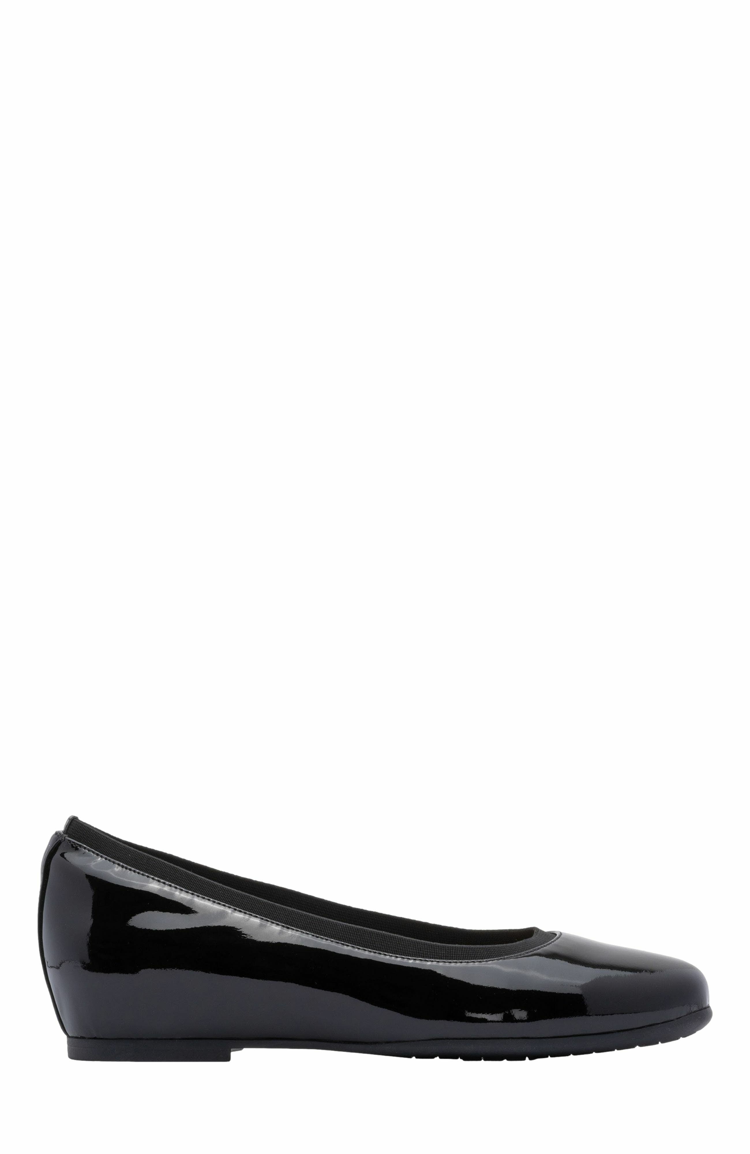 ABEO Cadence Ballet Flat, Alternate, color, Black - Regular