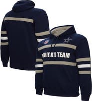 Mitchell & Ness Men's Mitchell & Ness  Navy Dallas Cowboys America's Team Head Coach Pullover Hoodie