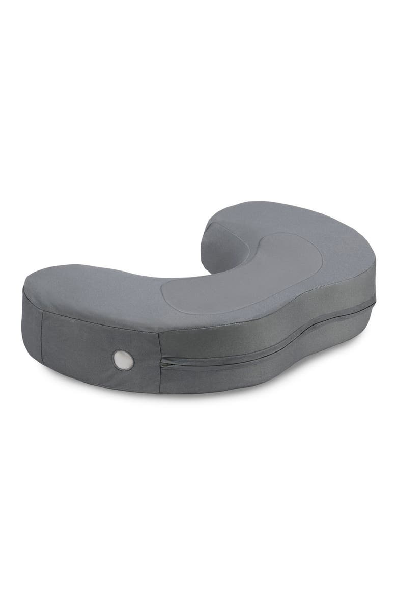Elysia Nursing Pillow Cover, Main, color, GRAY