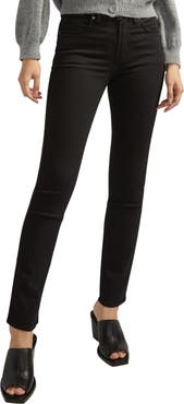Silver Jeans Co. Avery Curvy High Waist Slim Straight Leg Jeans