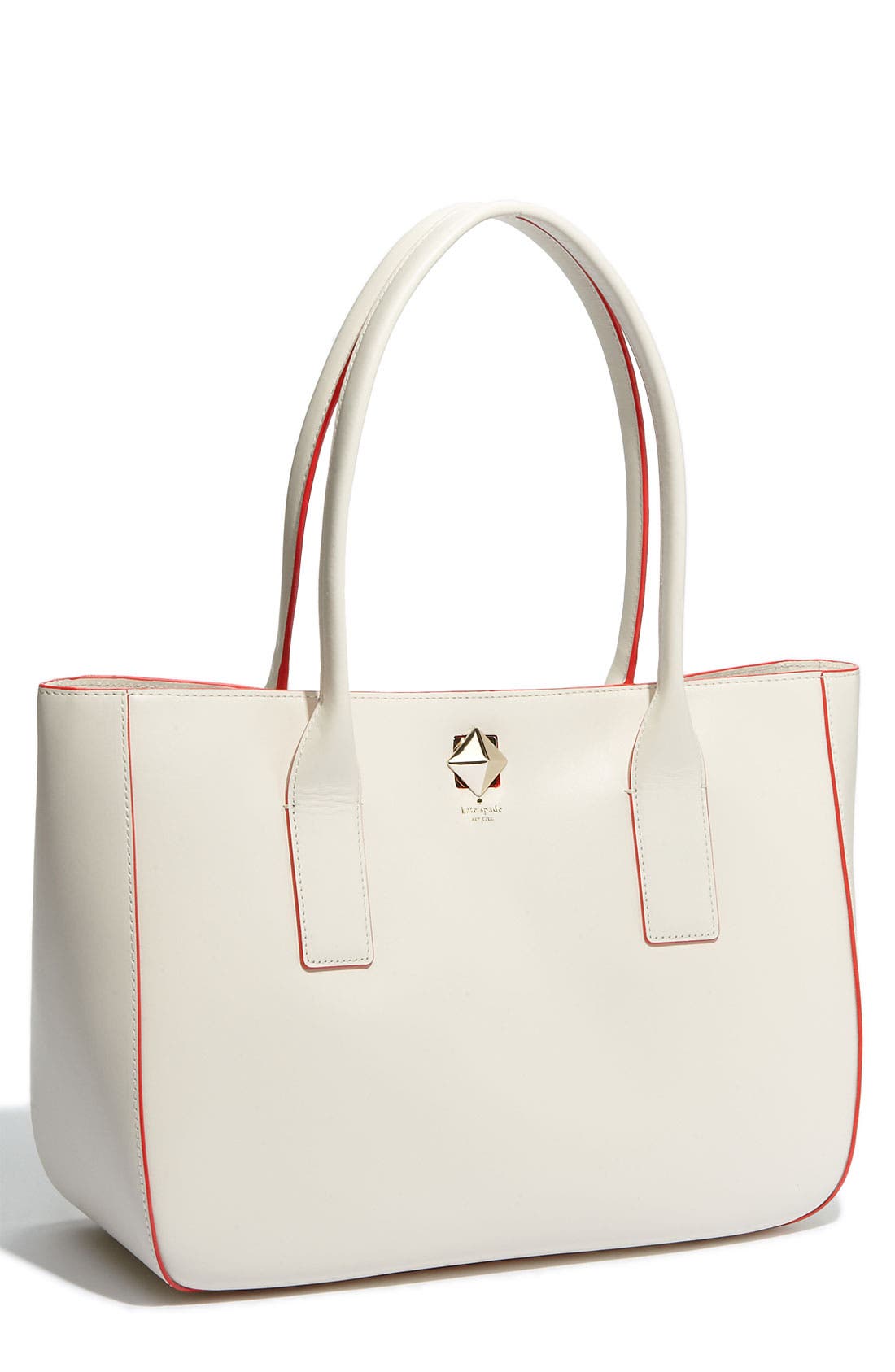'new bond street hadley' tote, Main, color, CLOTTED CREAM