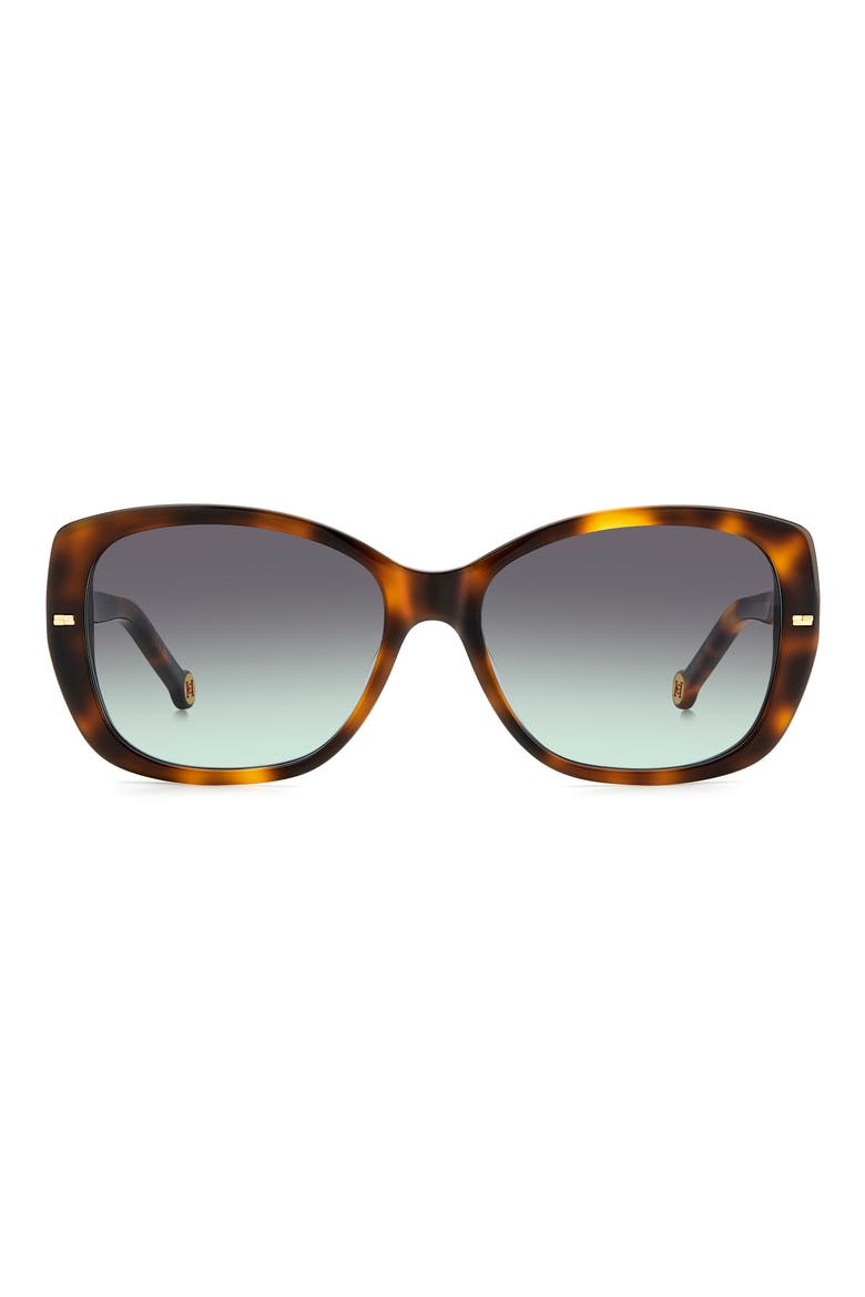 56mm Round Sunglasses, Main, color, 0PHW-IB