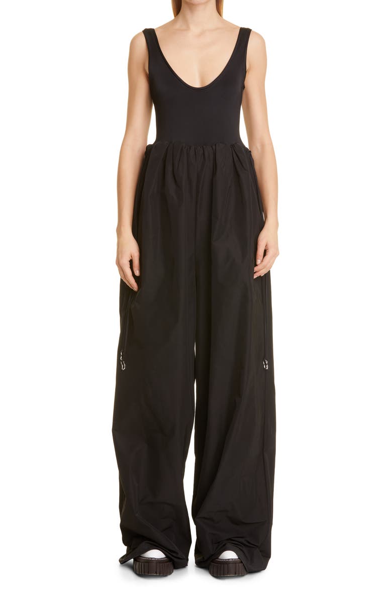 Et Ochs Leonardo Mix Media Jumpsuit, Main, color,