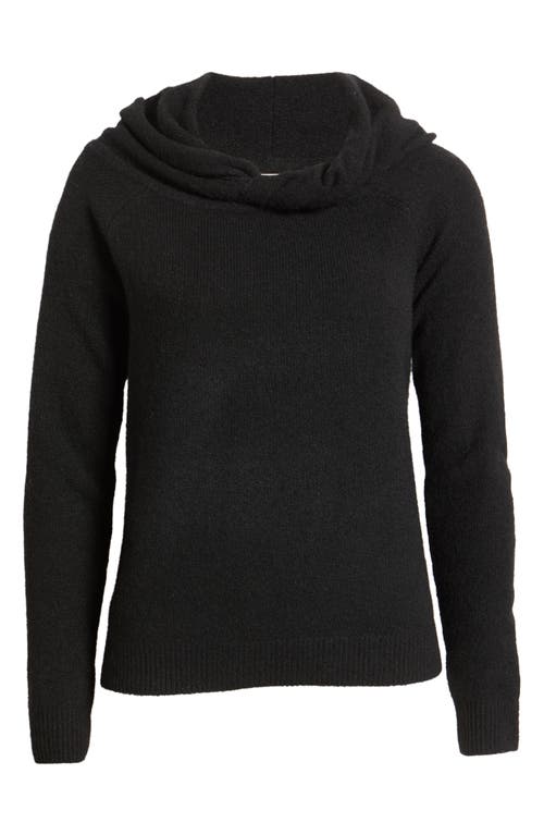 Open Edit Twisted Collar Sweater In Multi