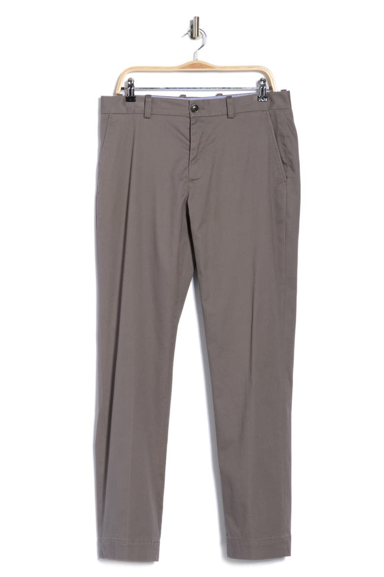Stretch Cotton Pants, Alternate, color, CHARCOAL GRAY
