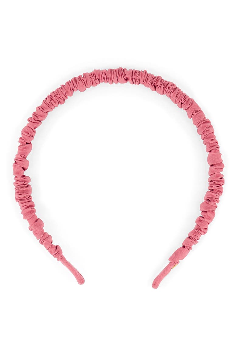 Gathered Headband, Alternate, color, PINK