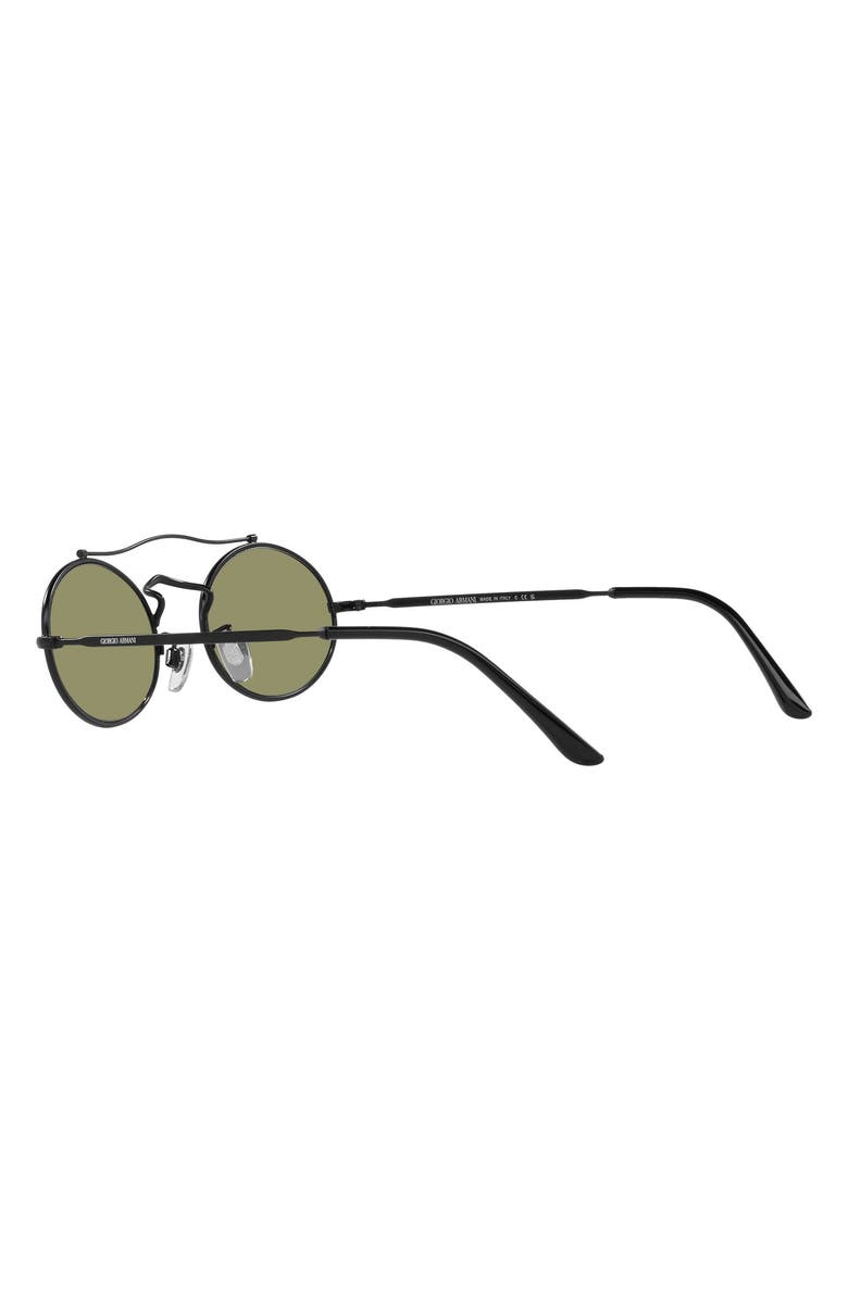 Armani Exchange 51mm Oval Sunglasses, Alternate, color, 