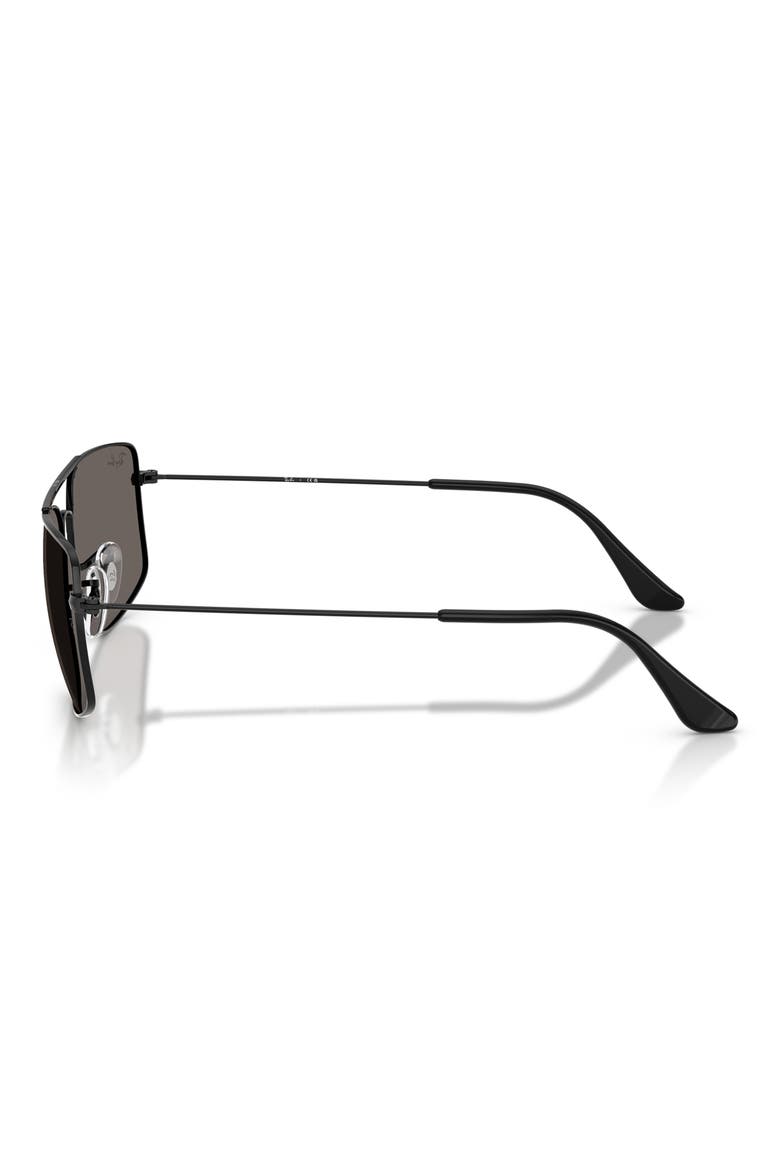 Explorer 3 Square Sunglasses, Alternate, color, BLACK / DARK GREY