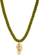 Luv AJ Palma Shell Cord Necklace