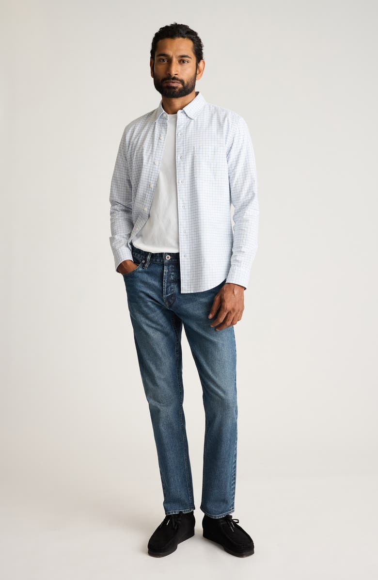 Bonobos Japanese Stretch Selvedge Slim Fit Jeans, Alternate, color, Medium Blue Wash
